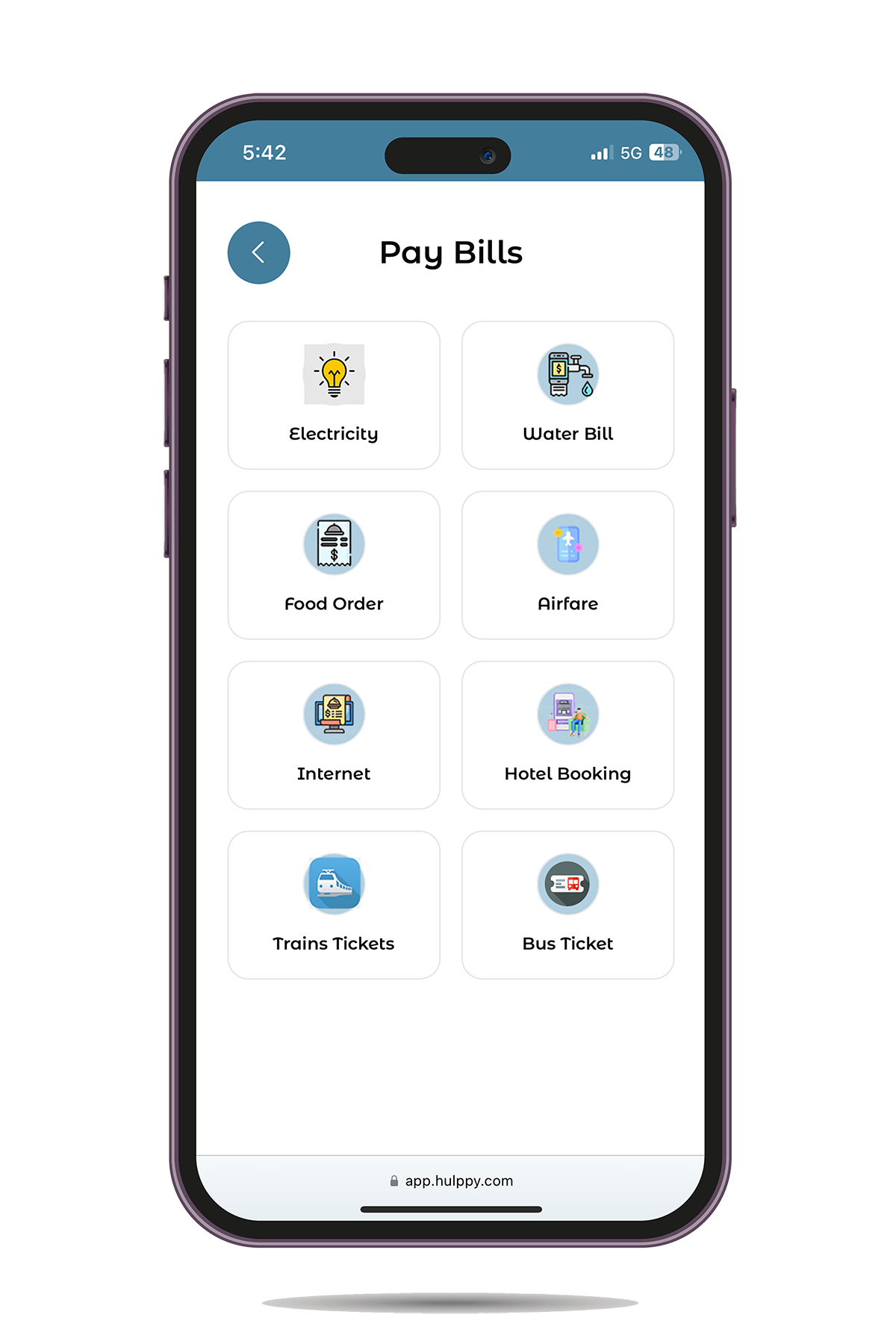 bills payment illustration